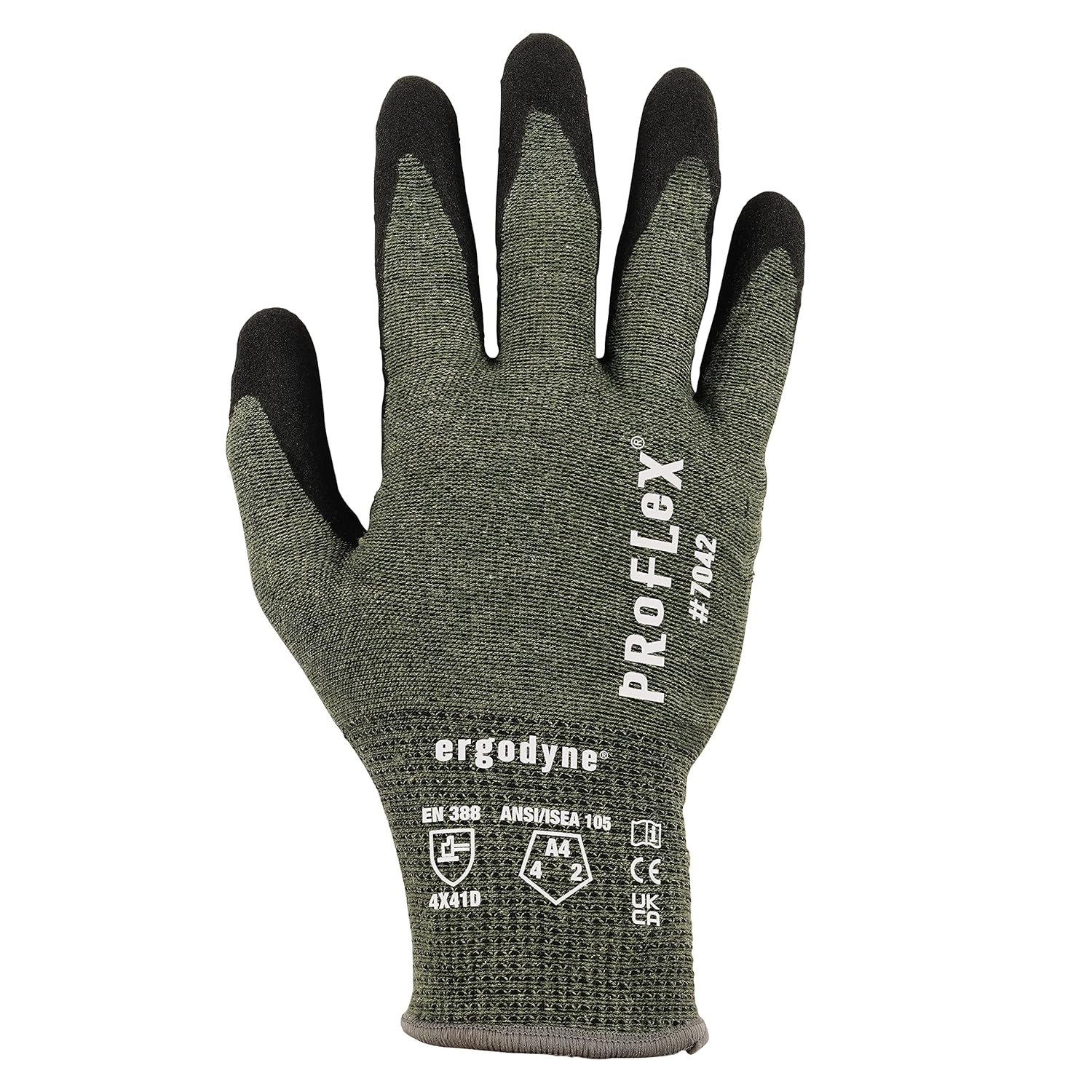 Ergodyne ProFlex 7042 Nitrile Coated Cut-Resistant Work Gloves