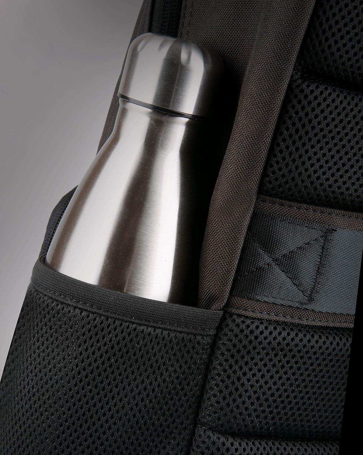 CODi Terra 100% Recycled Grey 15.6" Backpack with Antimicrobial Coating