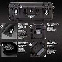 NANUK 935 Hard Case with Custom Foam Insert — Wheeled, IP67 Waterproof