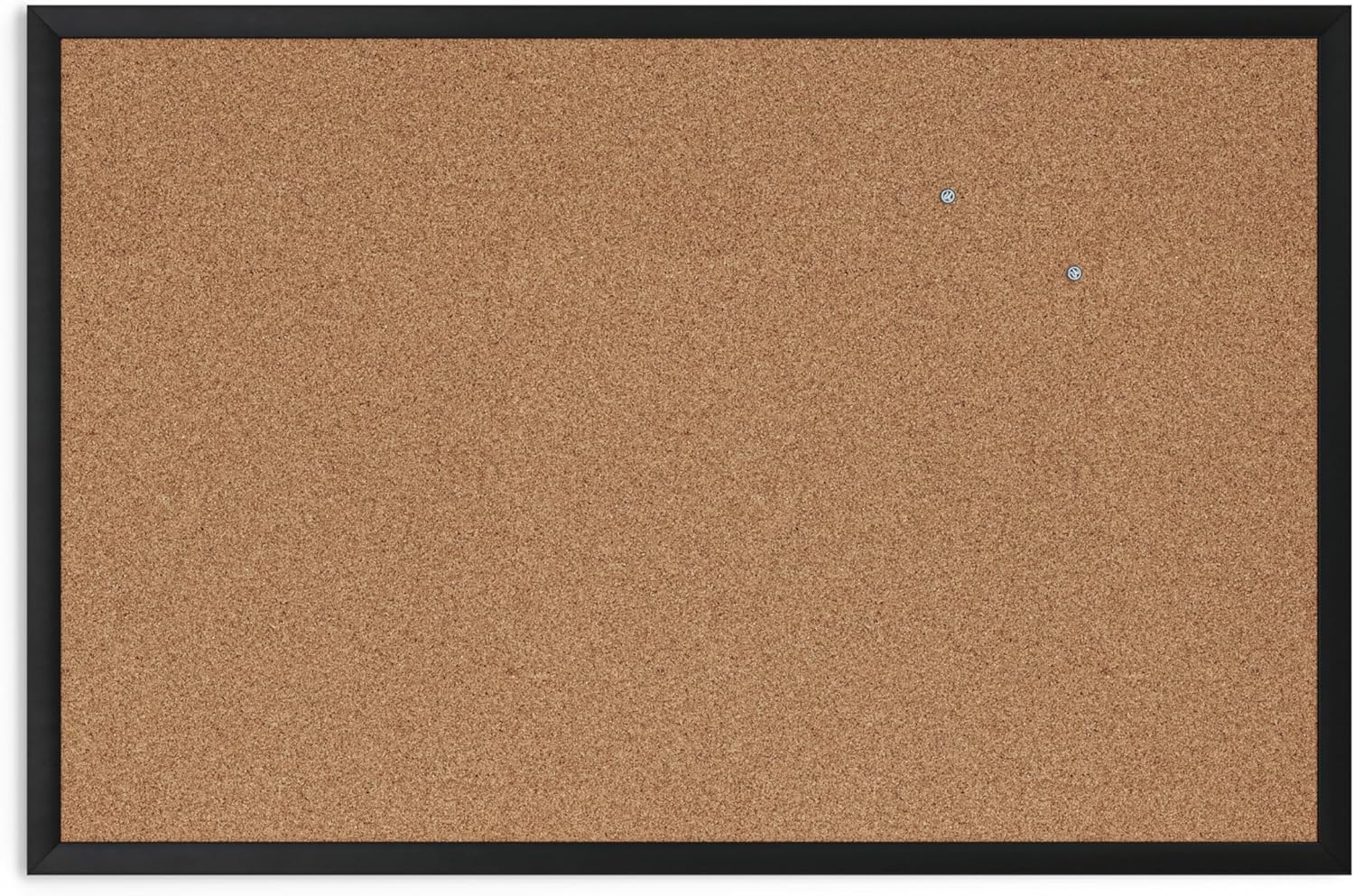 U Brands Cork Bulletin Board with Wood Frame