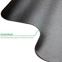 MIND READER Office Chair Mat for Hardwood Floors Under Desk Floor Protector PVC