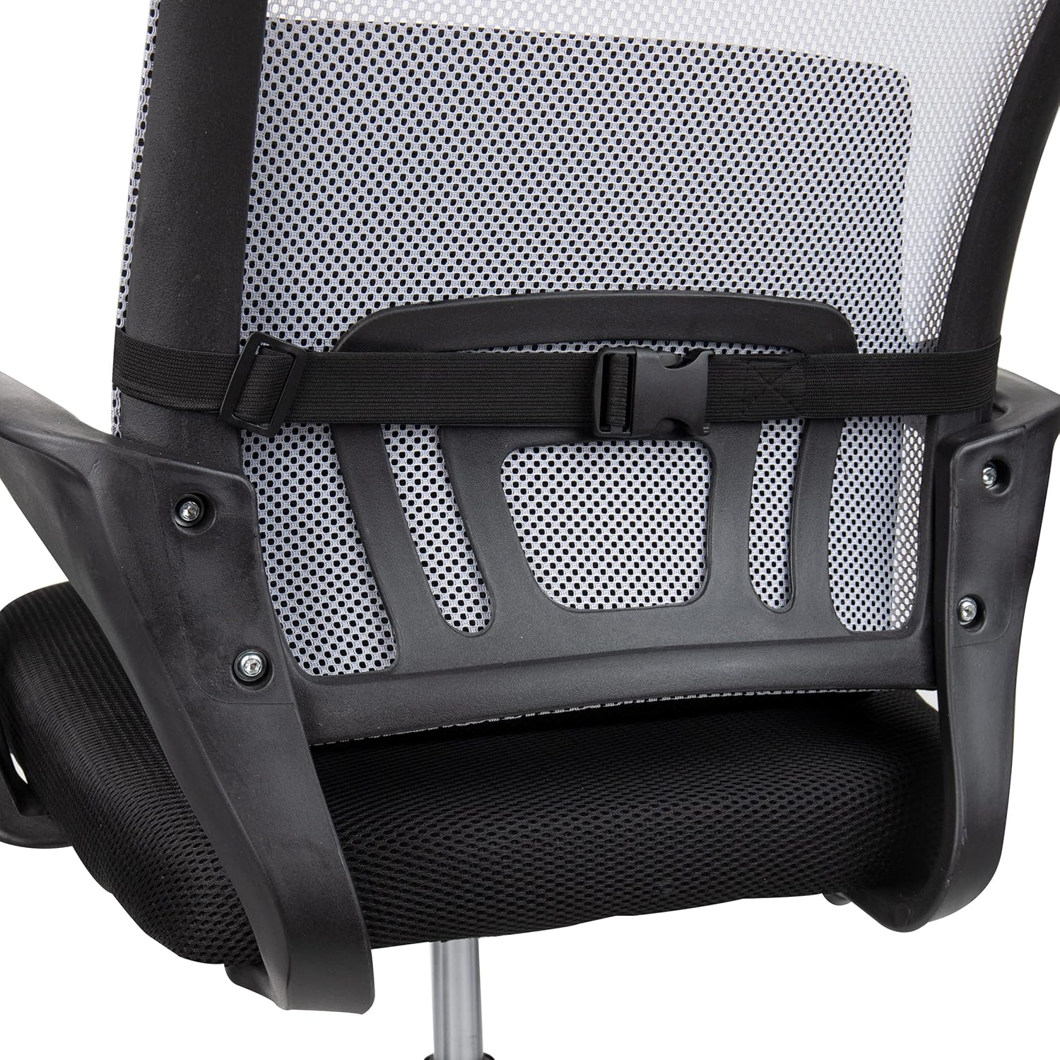MIND READER Air-Cloud Lumbar Cushion, Memory Foam Back Support