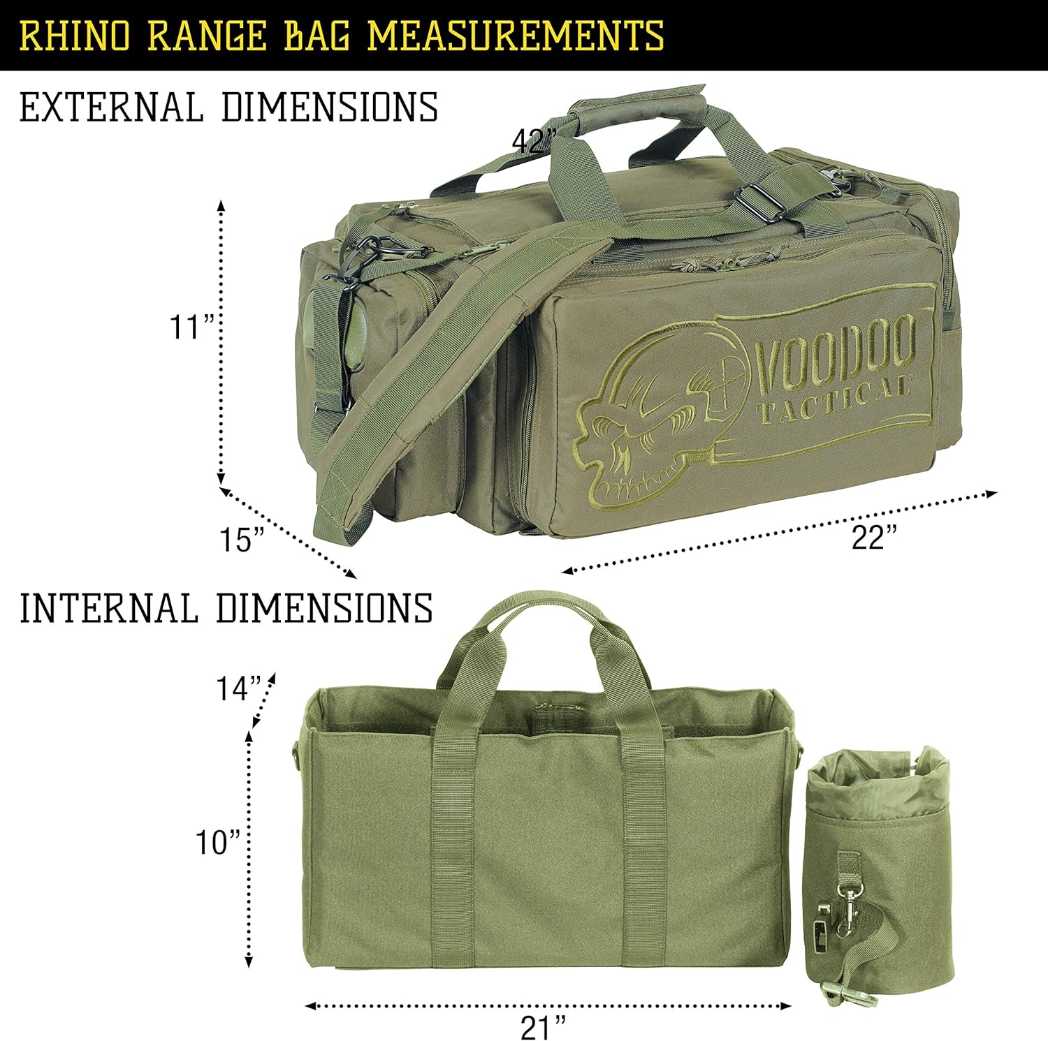VOODOO TACTICAL Rhino Range Bag