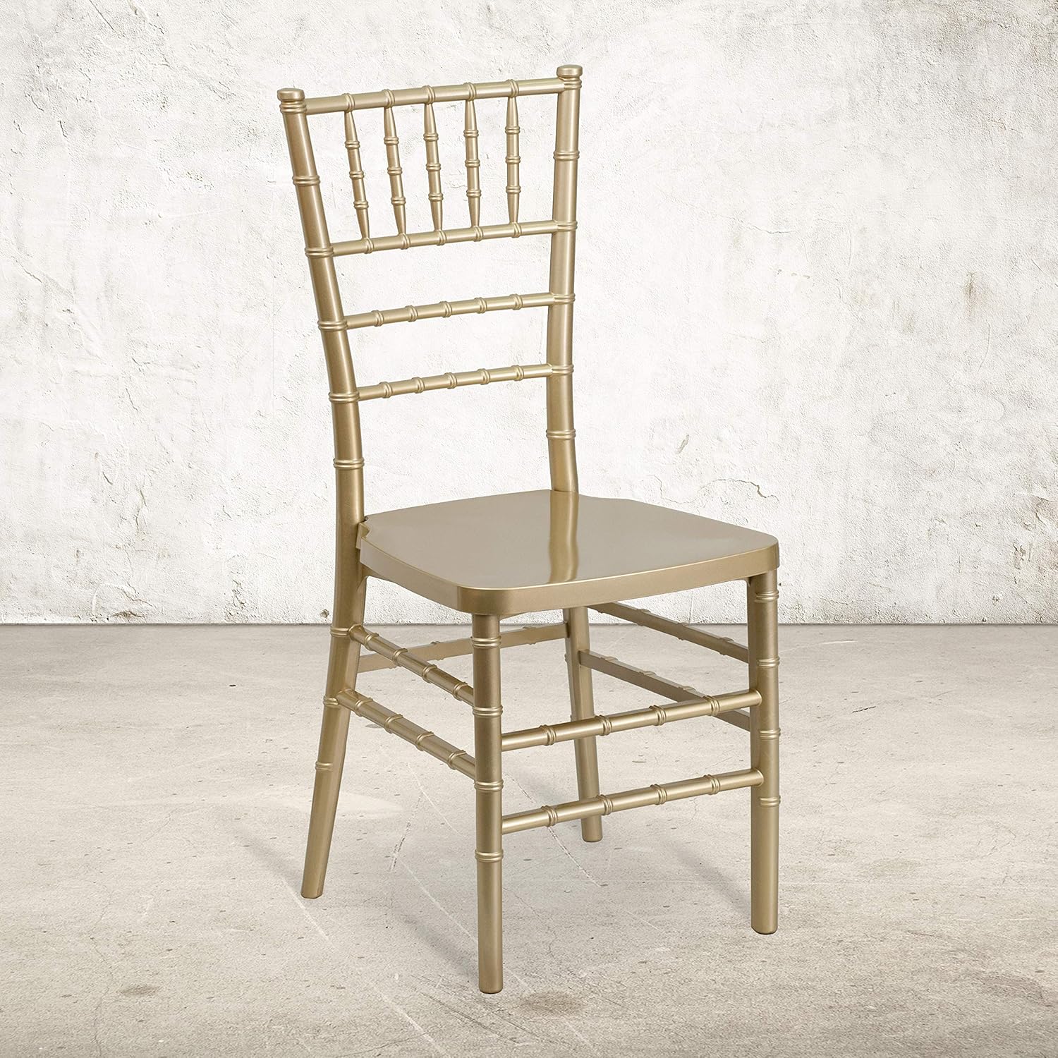 Flash Furniture Hercules Premium Series Chiavari Chair for Formal Events and Banquets, Commercial/Residential All-Occasion Event Chair, Gold 1
