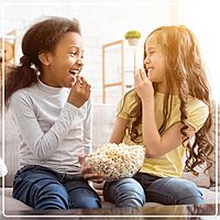 Nostalgia Hot-Air Electric Popcorn Maker, 8 Cups, Retro Red