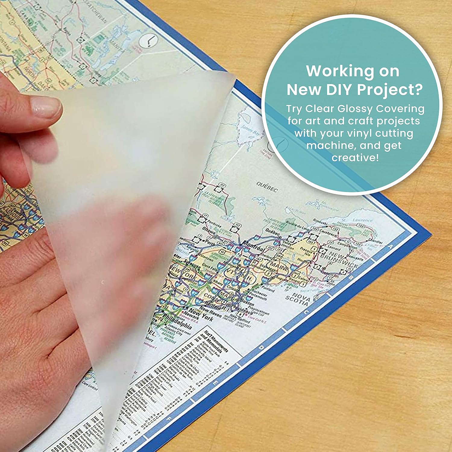 Con-Tact Brand Creative Clear Covering, Versatile and Self-Adhesive Shelf Liner, Ideal Privacy Film, Protective Clear Vinyl