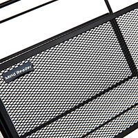 Mind Reader Hanging File Folder Organizer, Desktop Organizer, Metal Mesh, 13" L x 9.75" W x 10.25" H