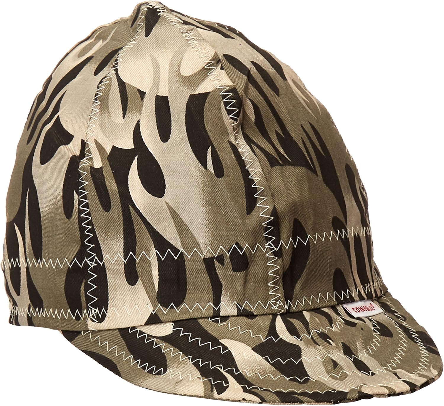 Comeaux Caps Deep Round Crown Fitted Cap, Assorted Prints