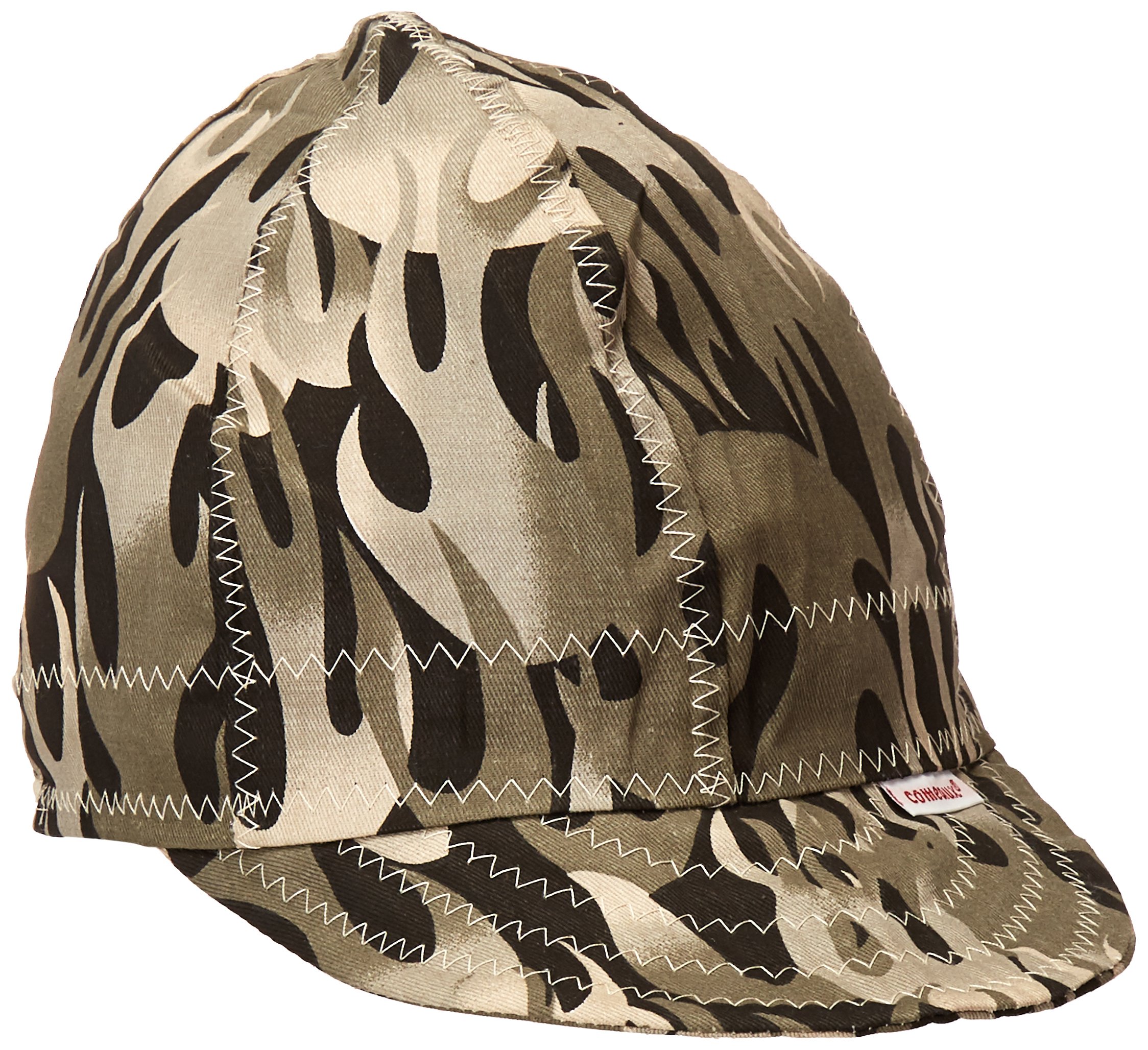 Comeaux Caps Deep Round Crown Fitted Cap, Assorted Prints