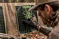 TRUGLO TRU-SEE 12x18 Fluorescent Self-Adhesive Splatter Handgun Target