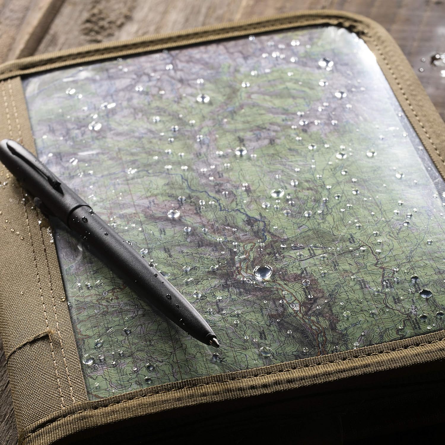 Rite in the Rain Weatherproof Battle Board Tactical Field Kit: Tan Cordura® Fabric Cover