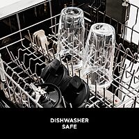 Ninja Fit Compact Personal Blender, Portable Blender for-Smoothies, Shakes, Food Prep, and Frozen Blending, 700-Watt Base, (2) 16-oz. Cups and Spout Lids, Black QB3001SS Push to blend