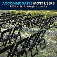 Flash Furniture Hercules Series Folding Chair - Resin Event Chair