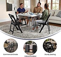 Flash Furniture Hercules Series Folding Chair - Resin Event Chair