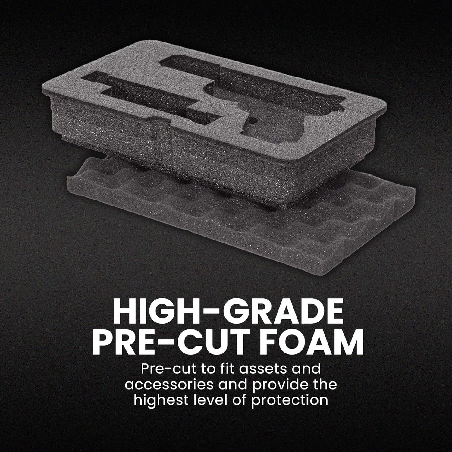 NANUK 909 Hard Case with Custom Foam Insert