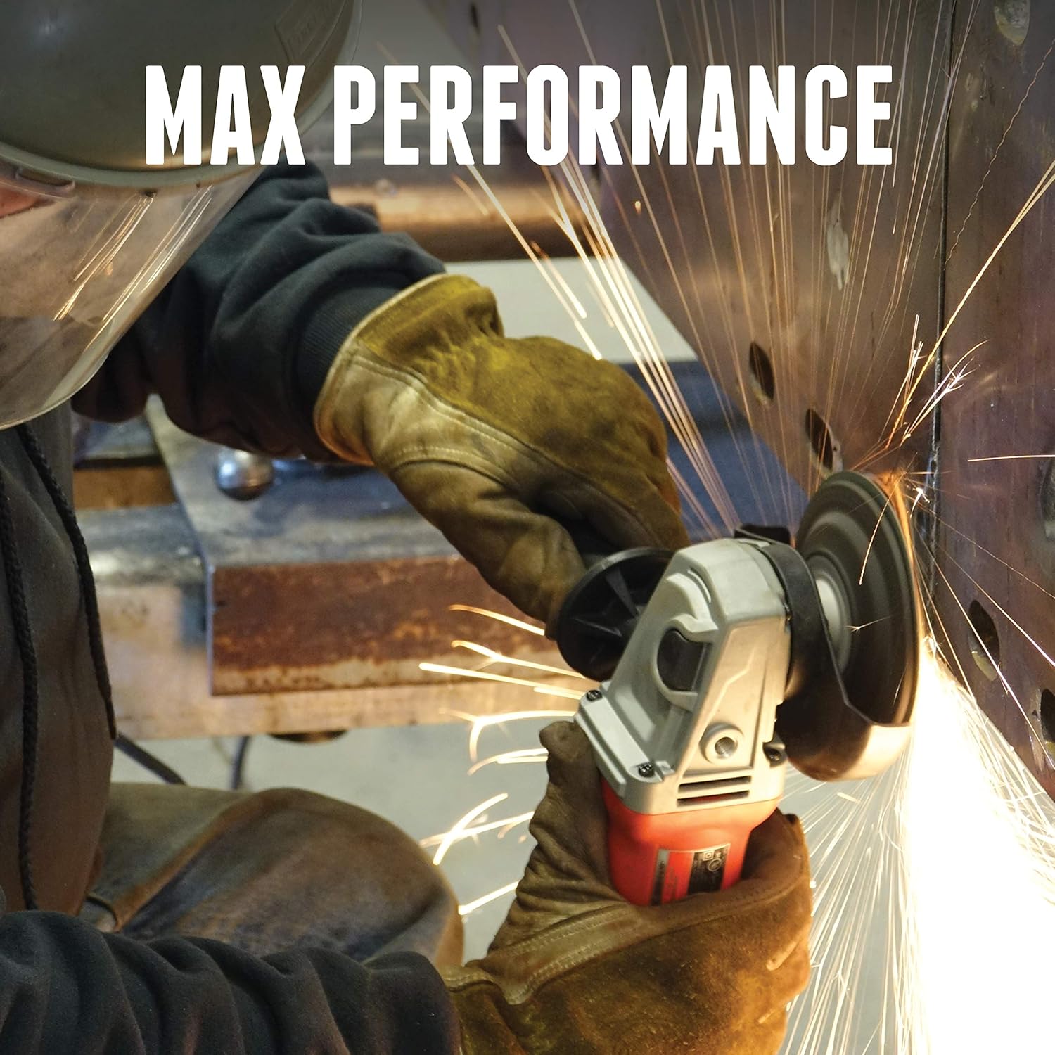 Weiler 69865 Tiger Ceramic Alumina Resin Fiber Sanding & Grinding Disc, 7" Diameter, 36 Grit, 7/8" Arbor Hole (Pack of 25)