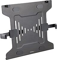 StarTech.com VESA Laptop Tray - Adjustable Monitor Arm Laptop Tray Secures Notebooks (4.5kg / 9.9lb) - 75x75 & 100x100 VESA Mount Holes - Ventilated - for Monitor Desk Mounts/Stands (Laptop-ARM-Tray)