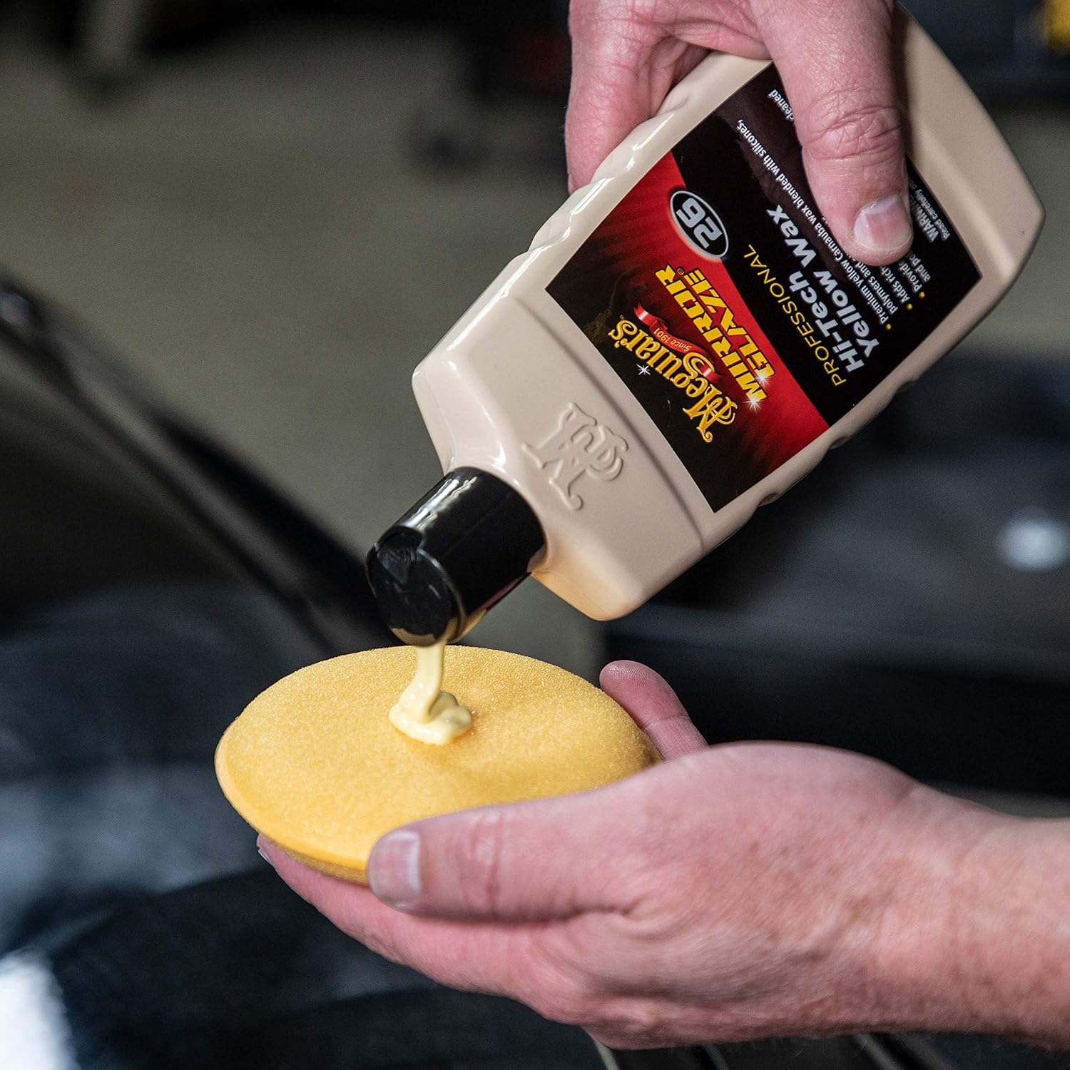 Meguiar's Mirror Glaze Hi-Tech Yellow Liquid Wax