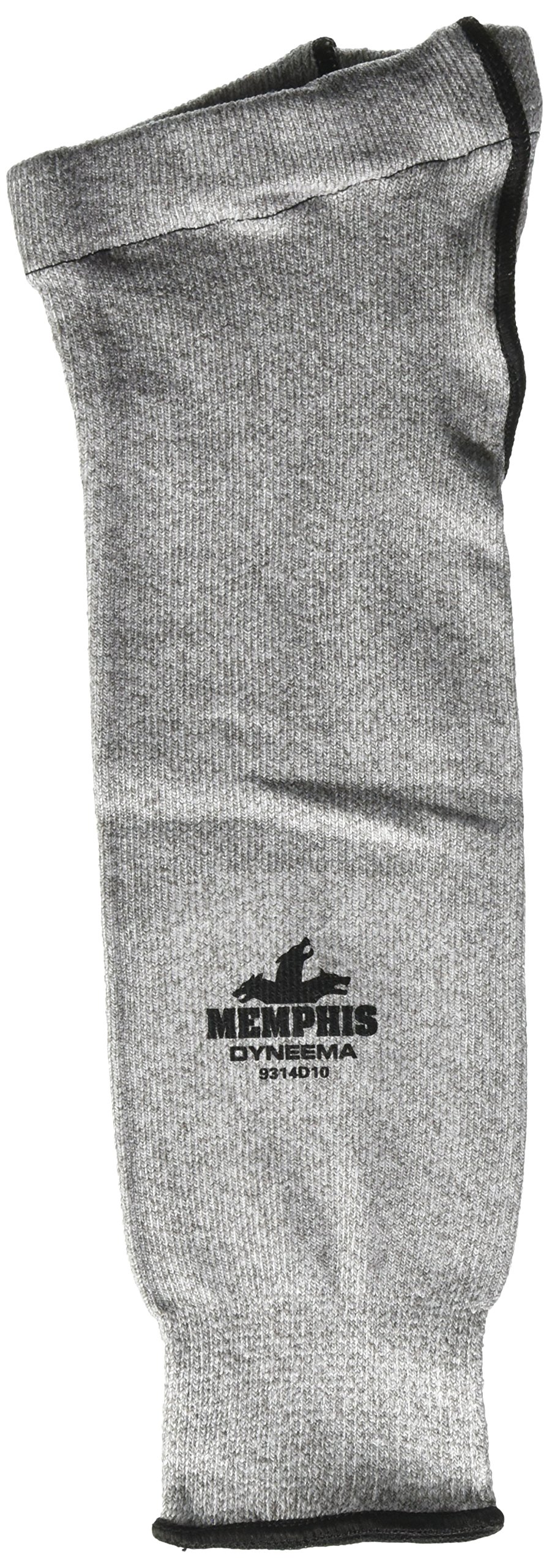 MCR Safety 9314D10 14" Long CPPT Level 2 10 Gauge Dyneema Sleeve (1) with Gusset and Black Trim