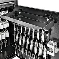 MAIL BOSS Key Boss Heavy-Duty High Security 105-Position Locking Key Cabinet & Drop Box