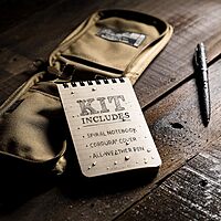 Rite in the Rain Weatherproof Top-Spiral Notebook Kit with CORDURA Cover and All-Weather Pen