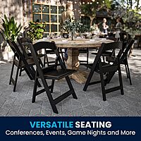 Flash Furniture Hercules Series Folding Chair - Resin Event Chair