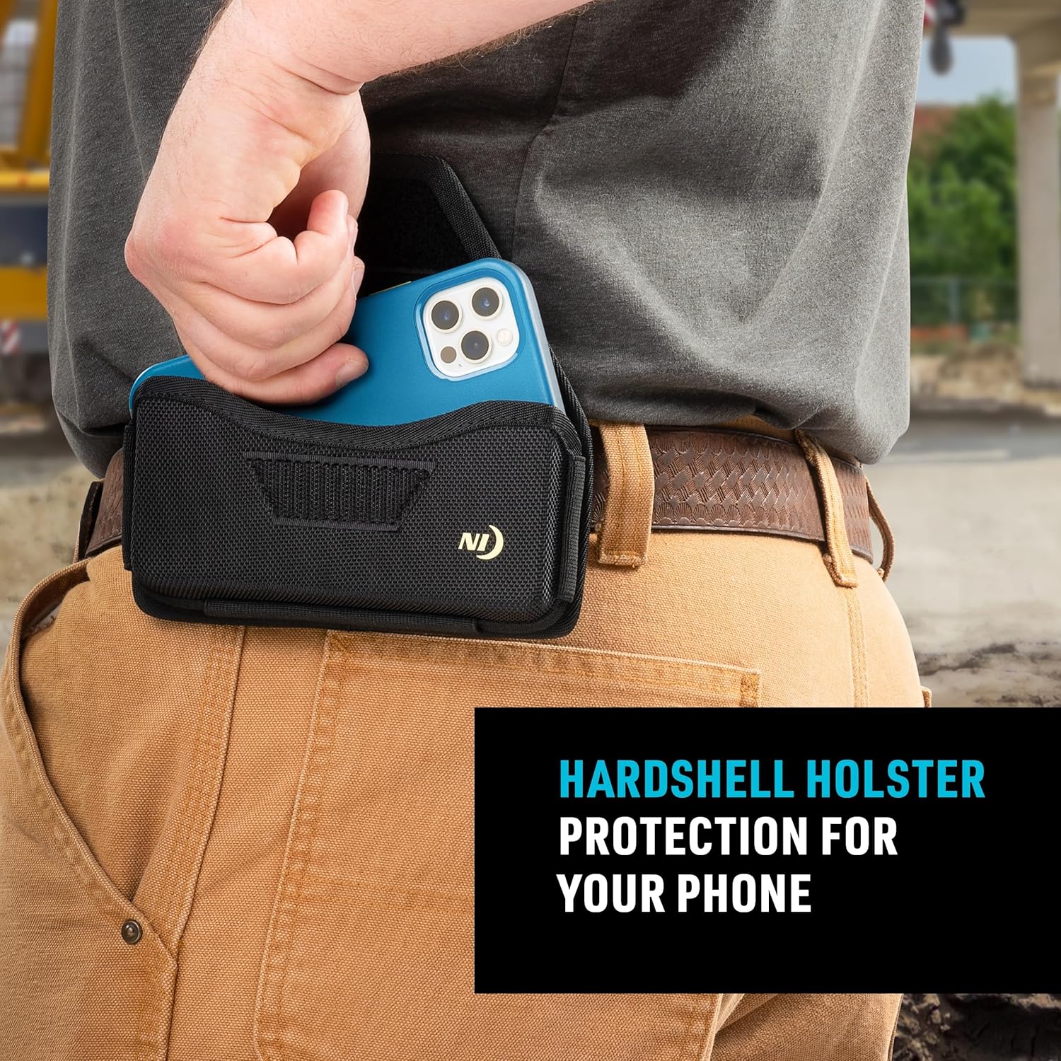 Nite Ize Clip Case Hardshell Horizontal Phone Holster