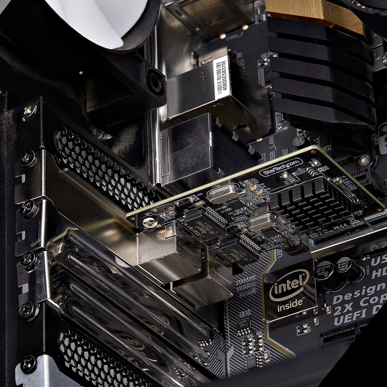 StarTech.com 2-Port Gigabit PCIe Network Adapter Card, PCI Express LAN Card, NIC, 2X Realtek RTL8111H, TAA Compliant