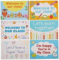 Scholastic Teachers Friend Postcards, 6in x 4in, Back To School, Kindergarten - Grade 5, Pack Of 36