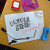 FLIPSIDE PRODUCTS Two-Sided Dry Erase White Boards Class Pack - 24 Pack