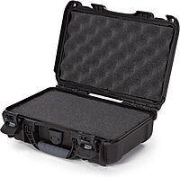 NANUK 909 Case with Foam, Black Black Cubed Foam Case