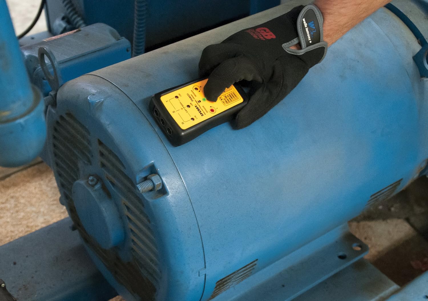 Sperry Instruments PSI8031 Phase Sequence Indicator, Black & Yellow