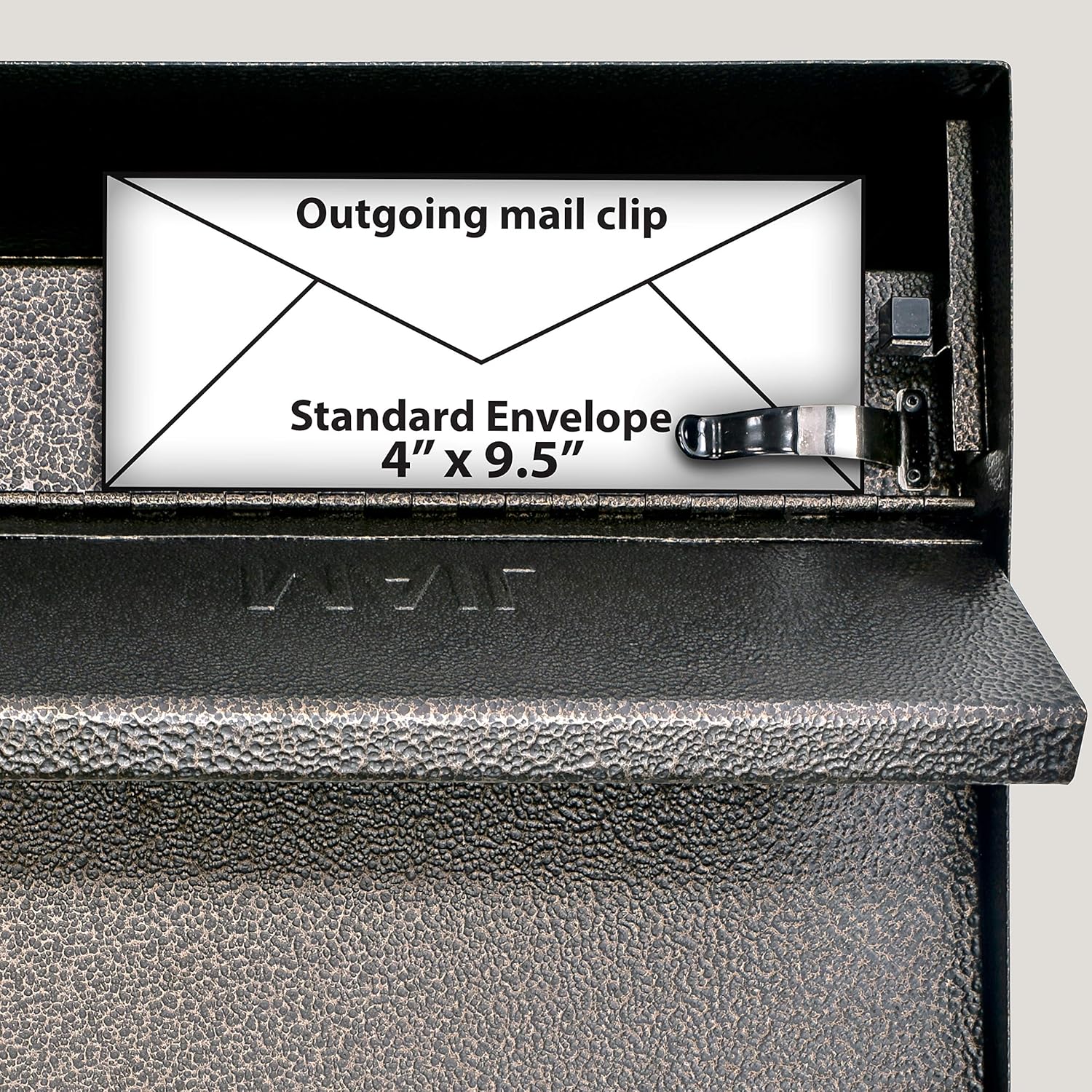 MAIL BOSS Metro Wall-Mount Locking Mailbox