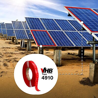 3M VHB Heavy Duty Mounting Tape 4910 Clear, 3/4 in x 15 yd 40.0 mil (Pack of 1)