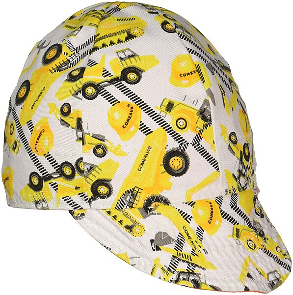 COMEAUX CAPS Deep Round Crown Fitted Welders Cap, Assorted Prints