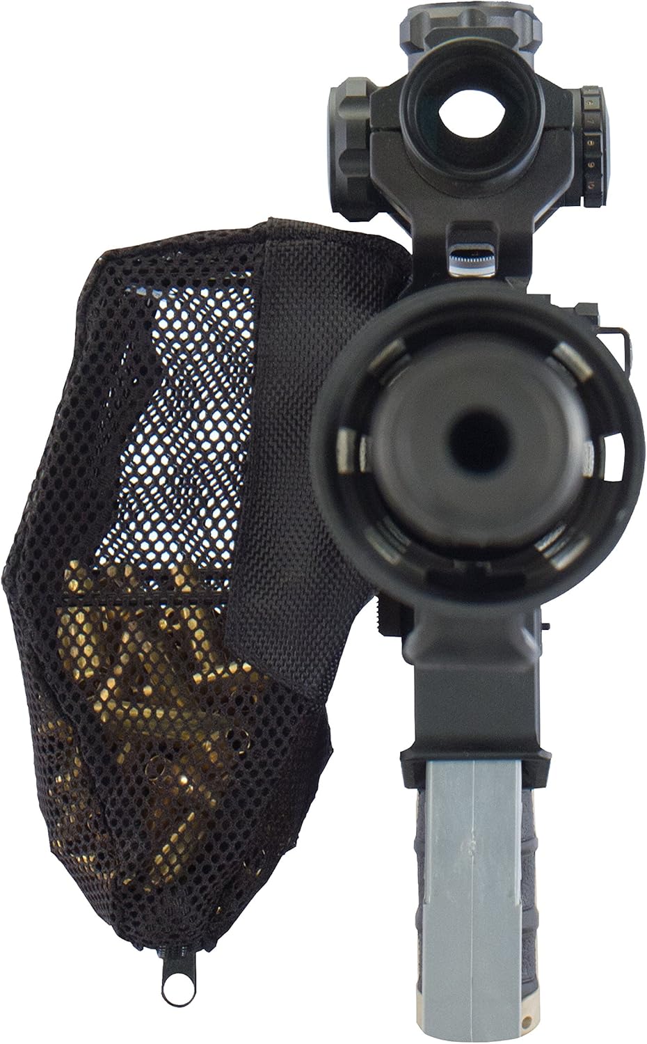 Caldwell Pic Rail Brass Catcher with Picatinny Mount and Heat Resistant Mesh Brass Catcher with Mount