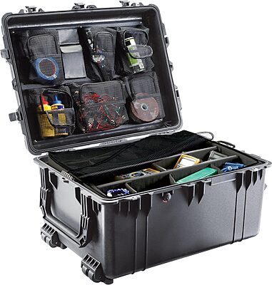 Pelican 1639 Lid Organizer (Black)