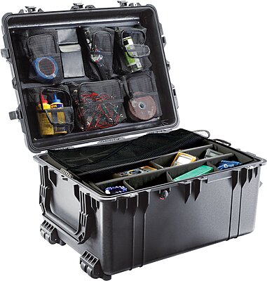 Pelican 1639 Lid Organizer (Black)