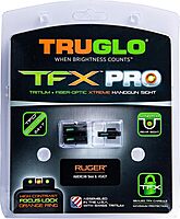 TRUGLO TFX PRO Handgun Sight, Tritium & Fiber-Optic Day/Night