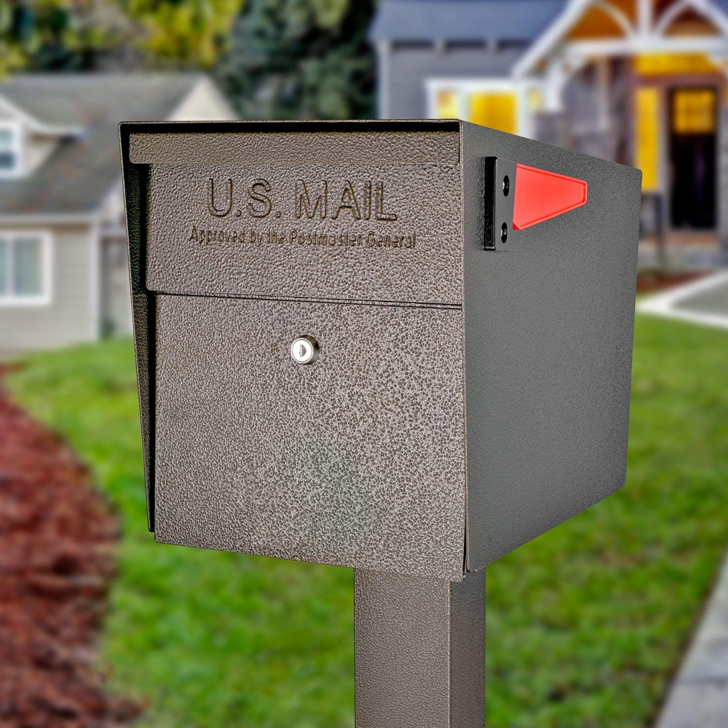 MAIL BOSS 27in Surface Mount Mailbox Post
