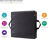 DMI Comfort Seat Cushion for Wheelchairs, Office Chairs and Car Seats