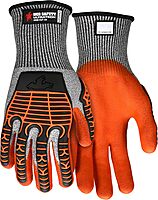 MCR Safety UltraTech CutPro Impact Glove UT2952, 13-Gauge Foam Nitrile