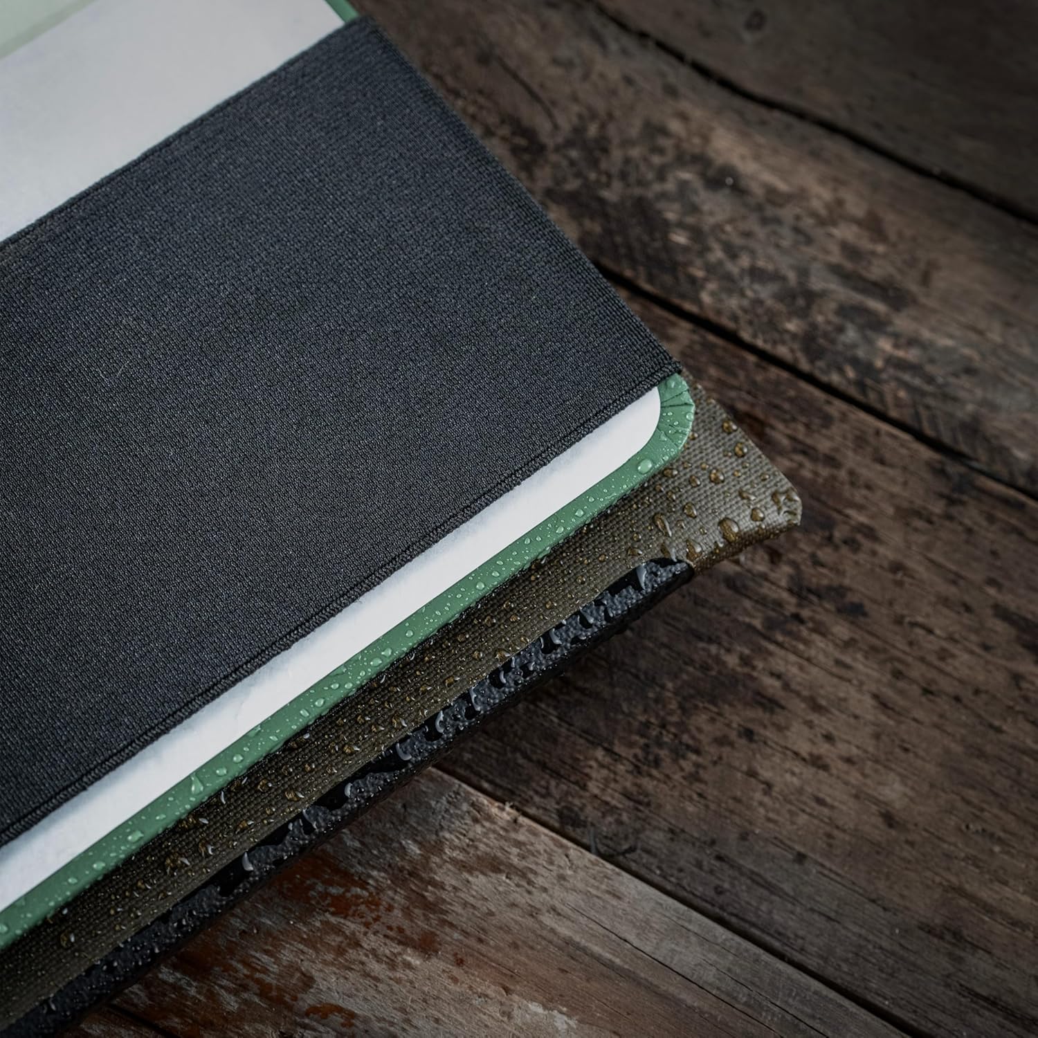 Rite in the Rain Monsoon Dirtbag, 4.5” x 7.75”, Notebook Storage Organizer, Green TPU (No. P970)