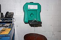 Hughes Portable, Self-Contained, 16-Gallon Gravity-Fed Eyewash Station