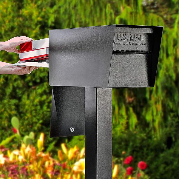 MAIL BOSS Mail Manager Street Safe Locking Security Mailbox