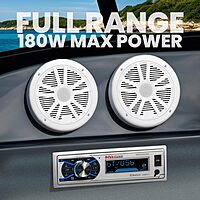 BOSS Audio Systems Marine Stereo & 6.5 Inch Speaker Kit