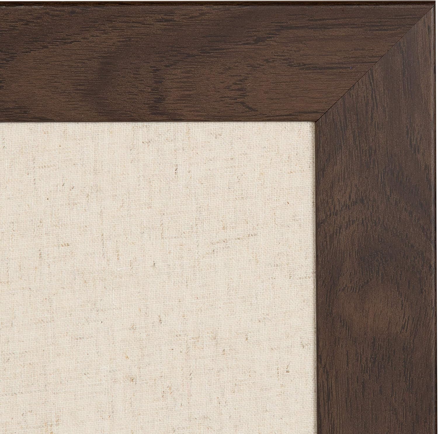 DESIGNOVATION Beatrice Framed Linen Fabric Pinboard