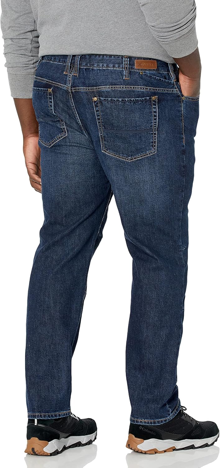 VERTX Defiance Men's Tactical Jeans, Relaxed Fit Stretch, 11 Pockets