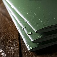 RITE IN THE RAIN Weatherproof Mini-Stapled Notebook, Field-Flex Cover, Universal Pattern