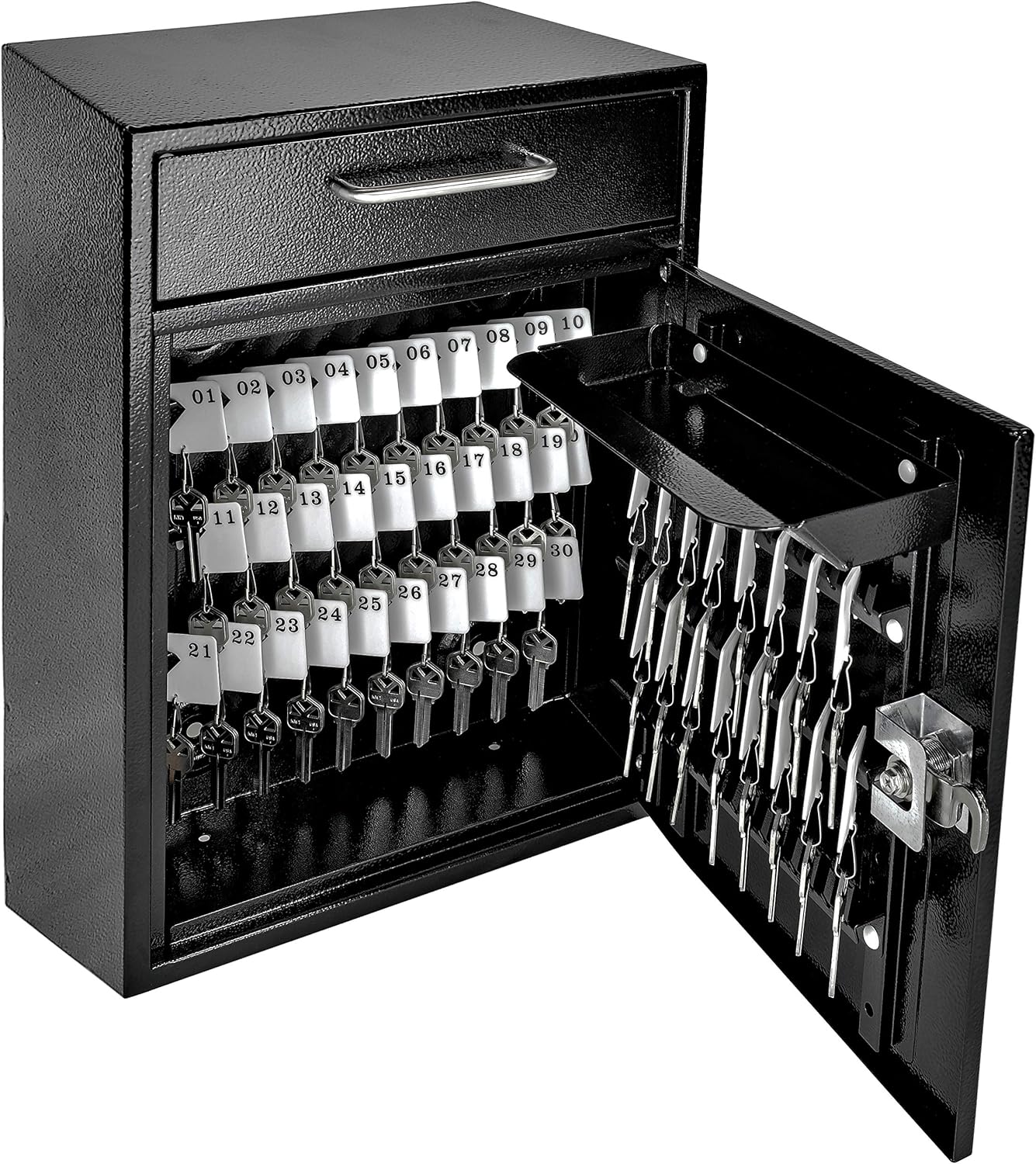 MAIL BOSS Key Boss Heavy-Duty High Security 105-Position Locking Key Cabinet & Drop Box